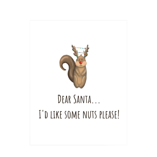 Dear Santa...I'd Like Some Nuts Please!