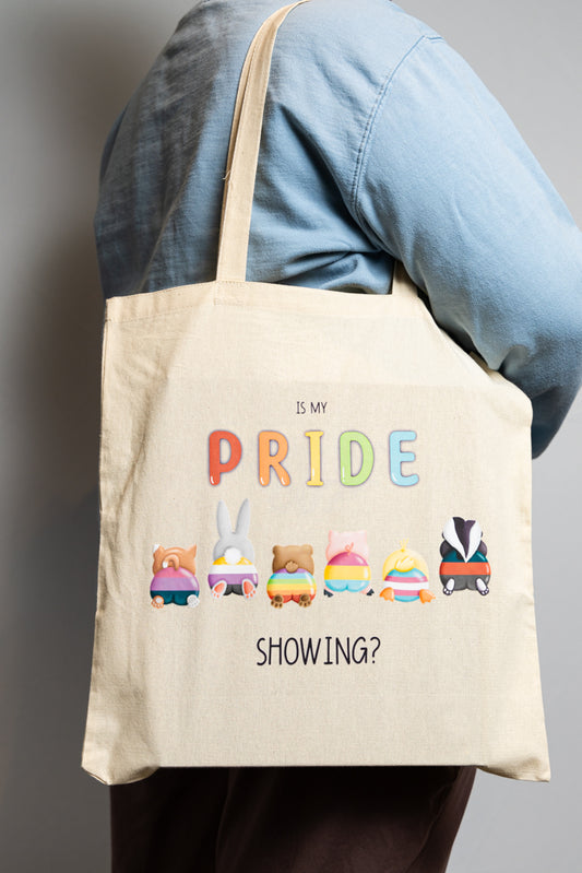 Is My Pride Showing? - Tote Bag