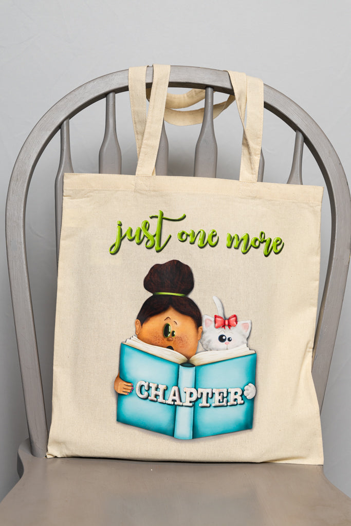 Just One More Chapter - Tote Bag