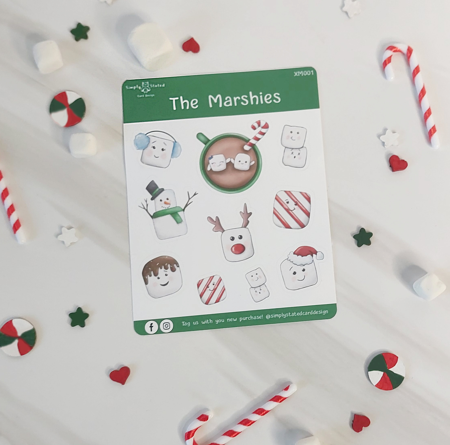 The Marshies- Sticker Sheet